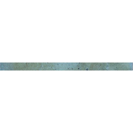 Apollo Tile Antiek 0.47 in. x 7.87 in. Glossy Blue Ceramic Pencil Tile Trims (0.7 sq. ft./case) (10-pack) MOD88SKYPENA